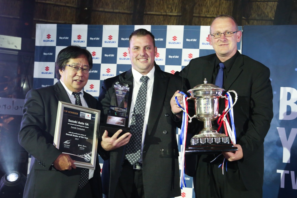 Centurion is Suzuki’s Dealer of the Year