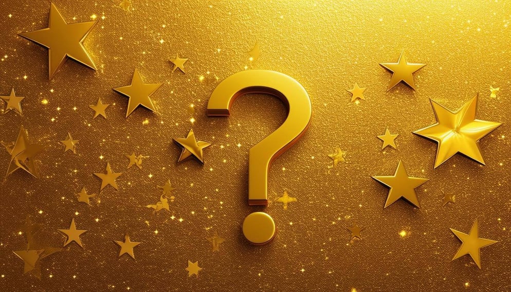 Gold Stars and Question Marks