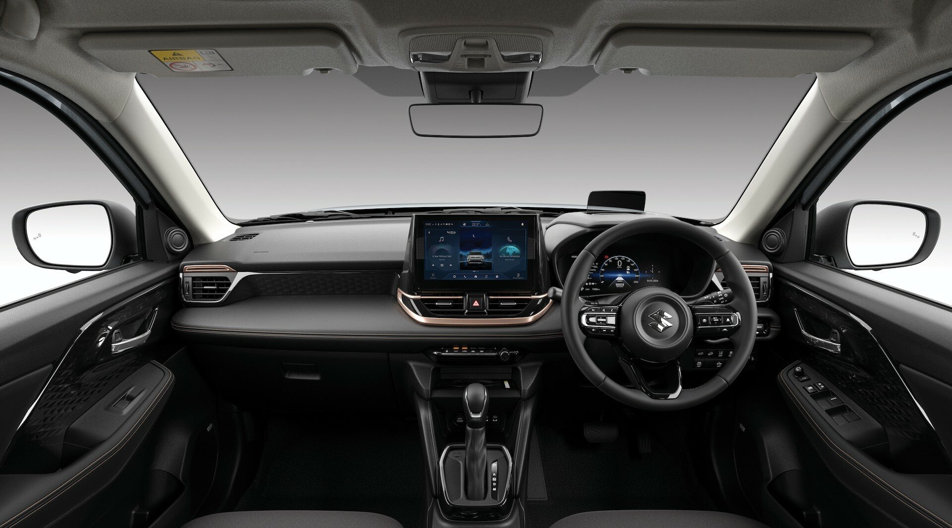 Suzuki Across infotainment area