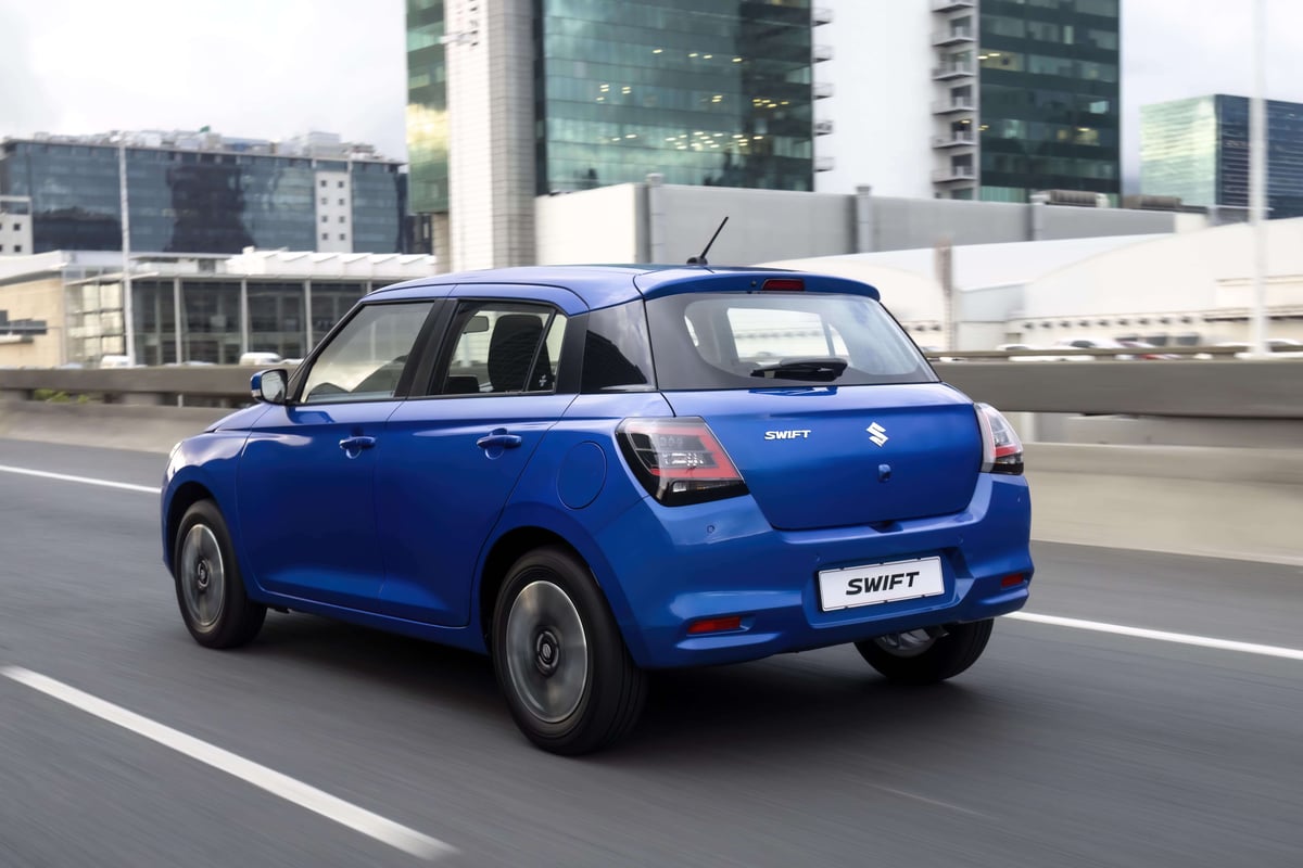 Back - Blue New Suzuki Swift 2024