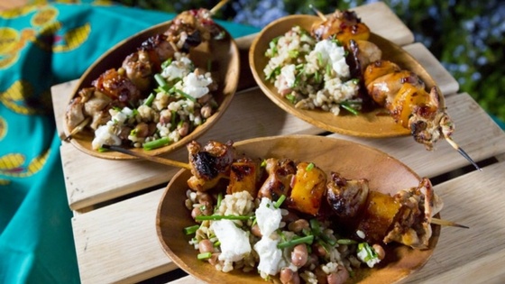 SARAH GRAHAM’S CHICKEN ESPETADAS