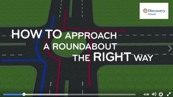 How to drive in a traffic circle