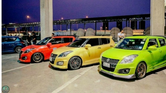 Some pretty sick Suzuki Swift colours