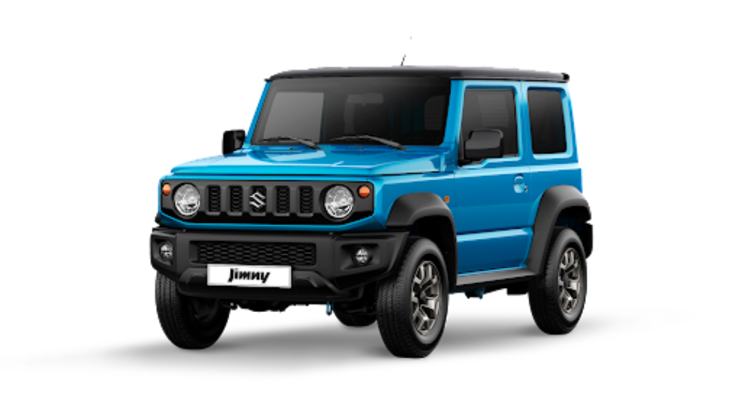 Blue Suzuki Jimny _ Blog header _ Sep 2022