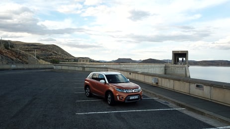 the Suzuki Viatara at Gariep Dam