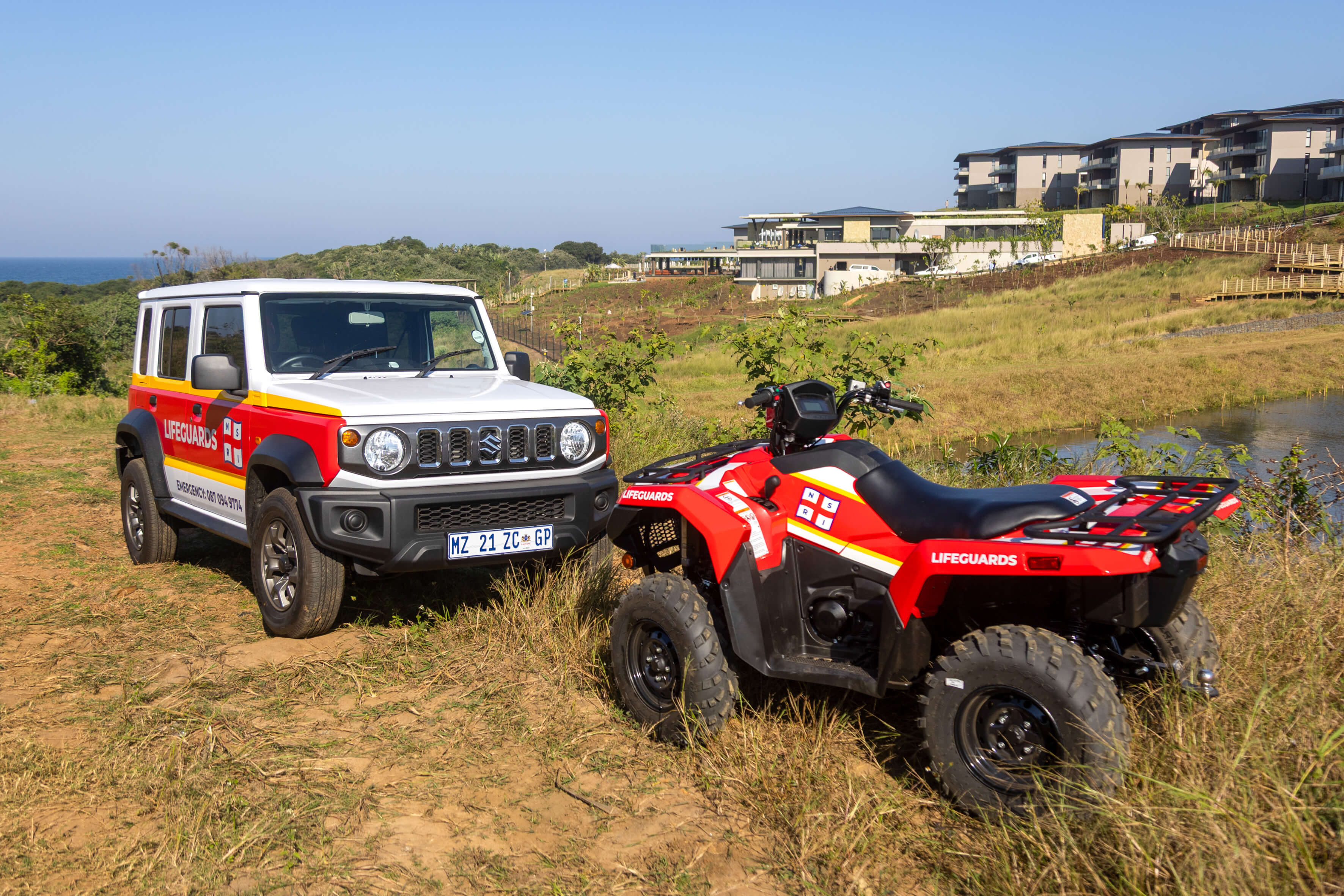 NSRI Club Med Jimny and Quad Bike