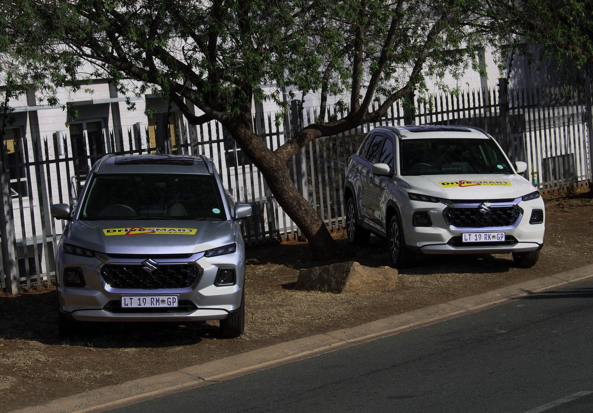 Front - White and Silver Grand Vitara