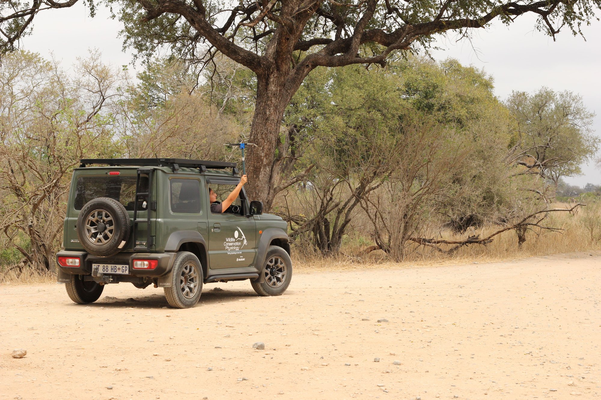 Navigating Kruger’s roads in a Suzuki Jimny