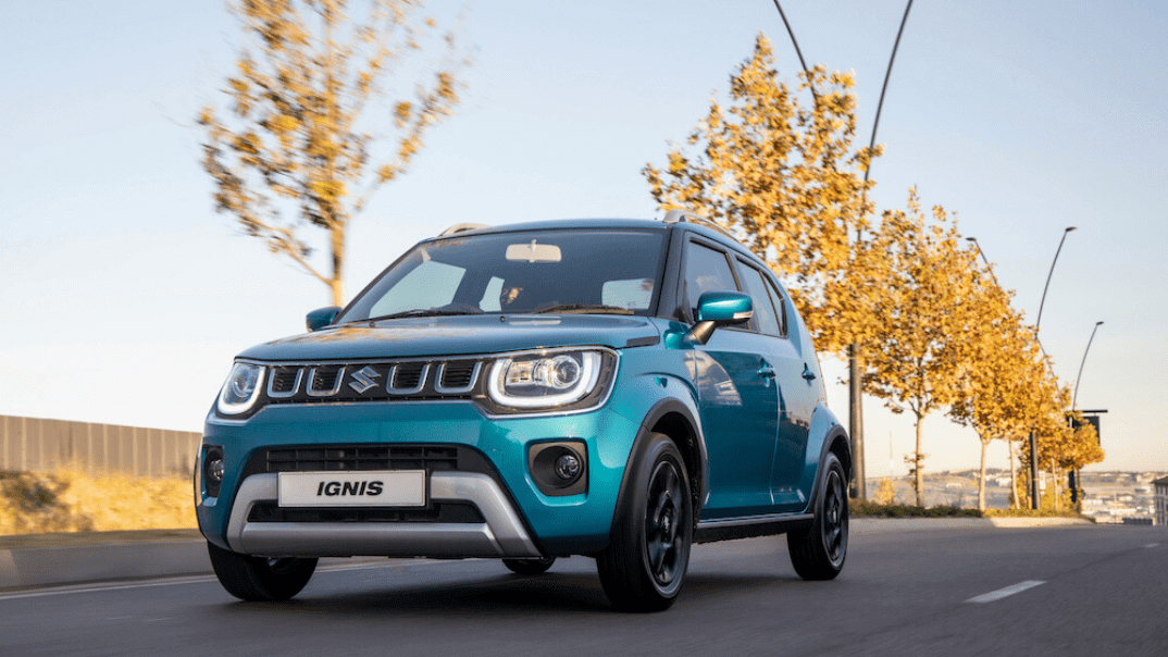 Blue Suzuki Ignis