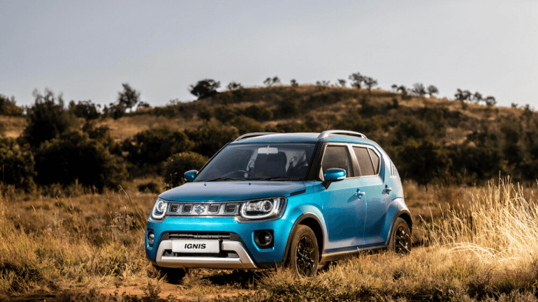 Blue Suzuki Ignis 