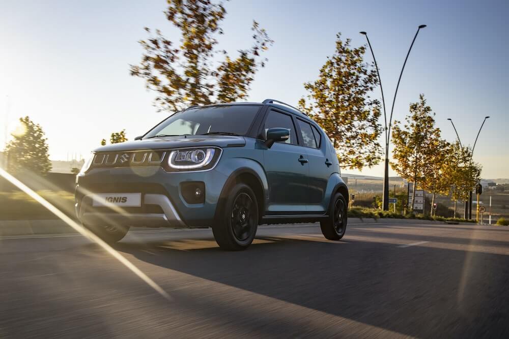 Blue Suzuki Ignis