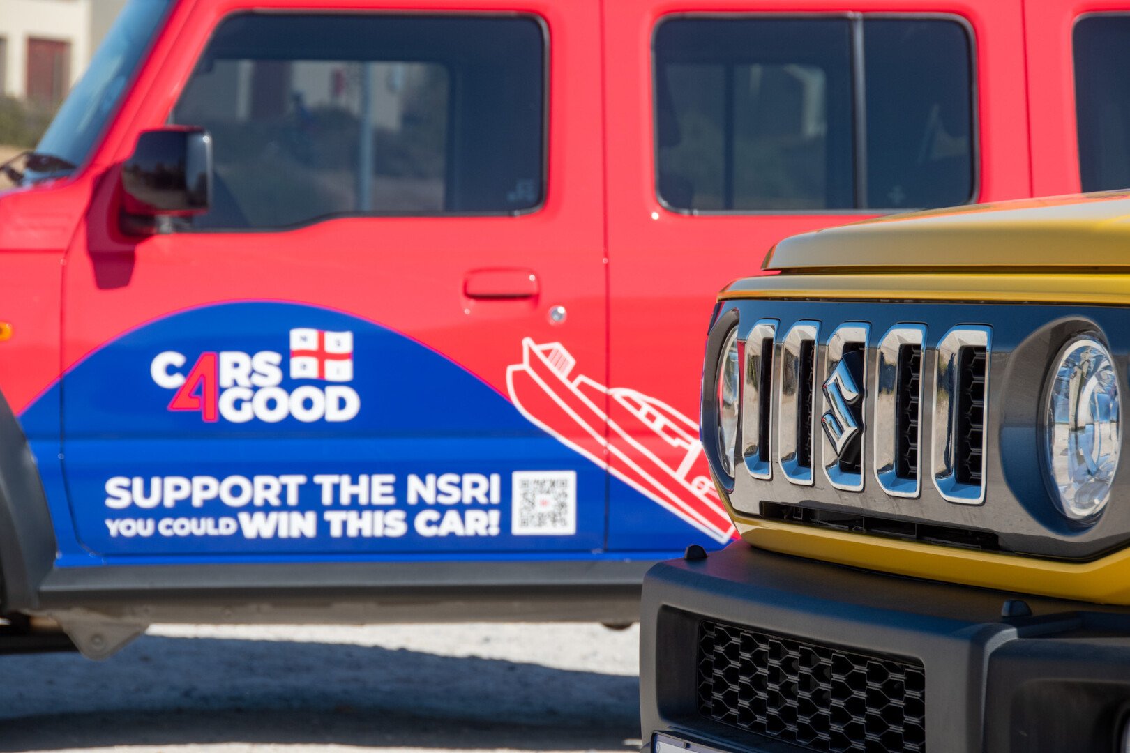 Suzuki Jimny's upclose