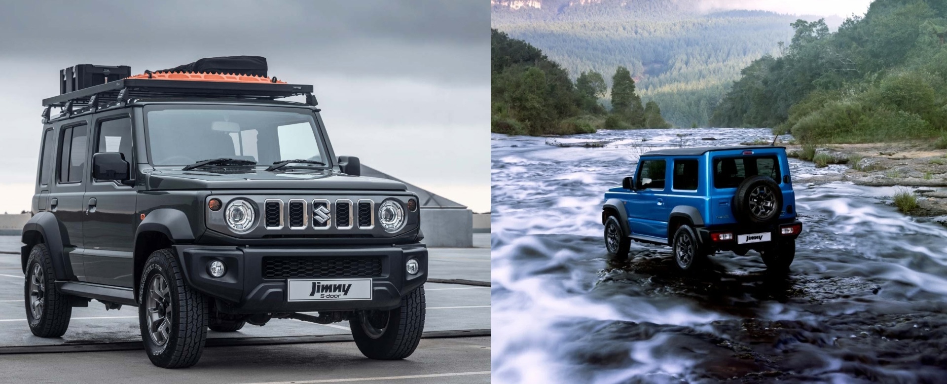 Jimny 3 and Jimny 5 Door 