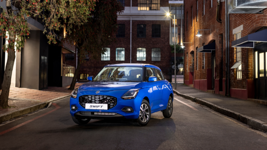 New Blue Suzuki Swift 2024 - Blog Header