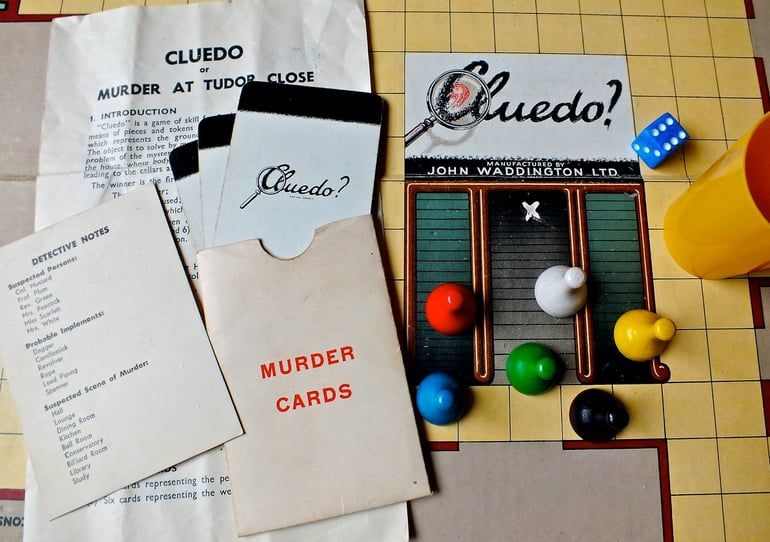 Cluedo | Road trip games (for teens and adults)