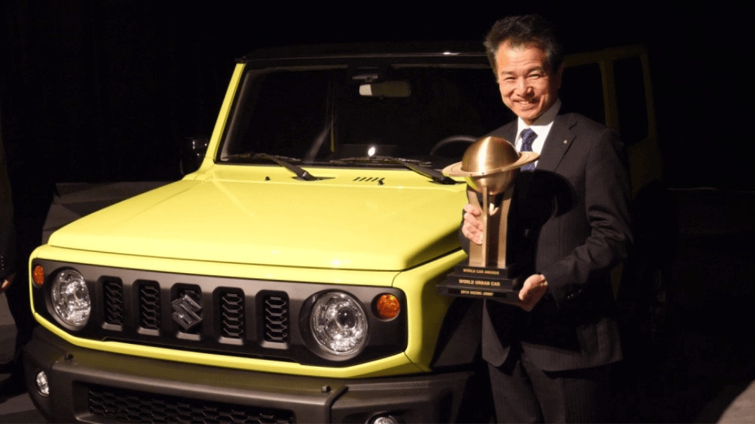 Jimny takes World Urban Car of the Year Award