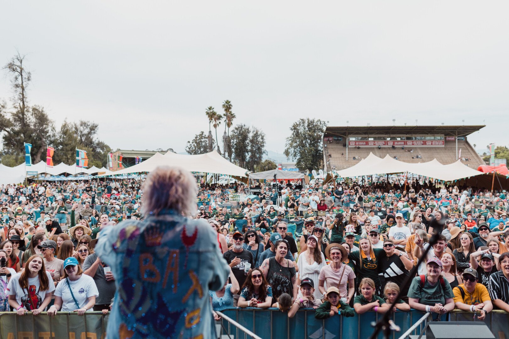 Suzuki Safari Town live performer facing audience