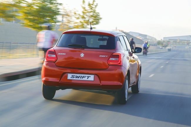 Feels good driving the all new swift