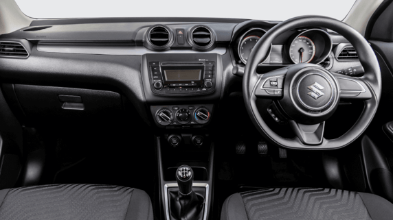 Image of Suzuki Swift interior