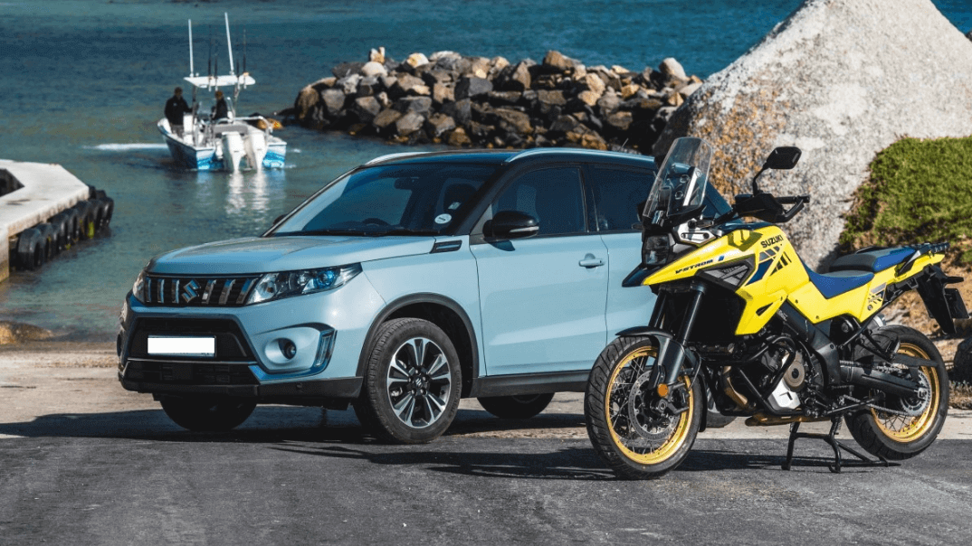 Japenese quality and design includes Vitara and motorcycles