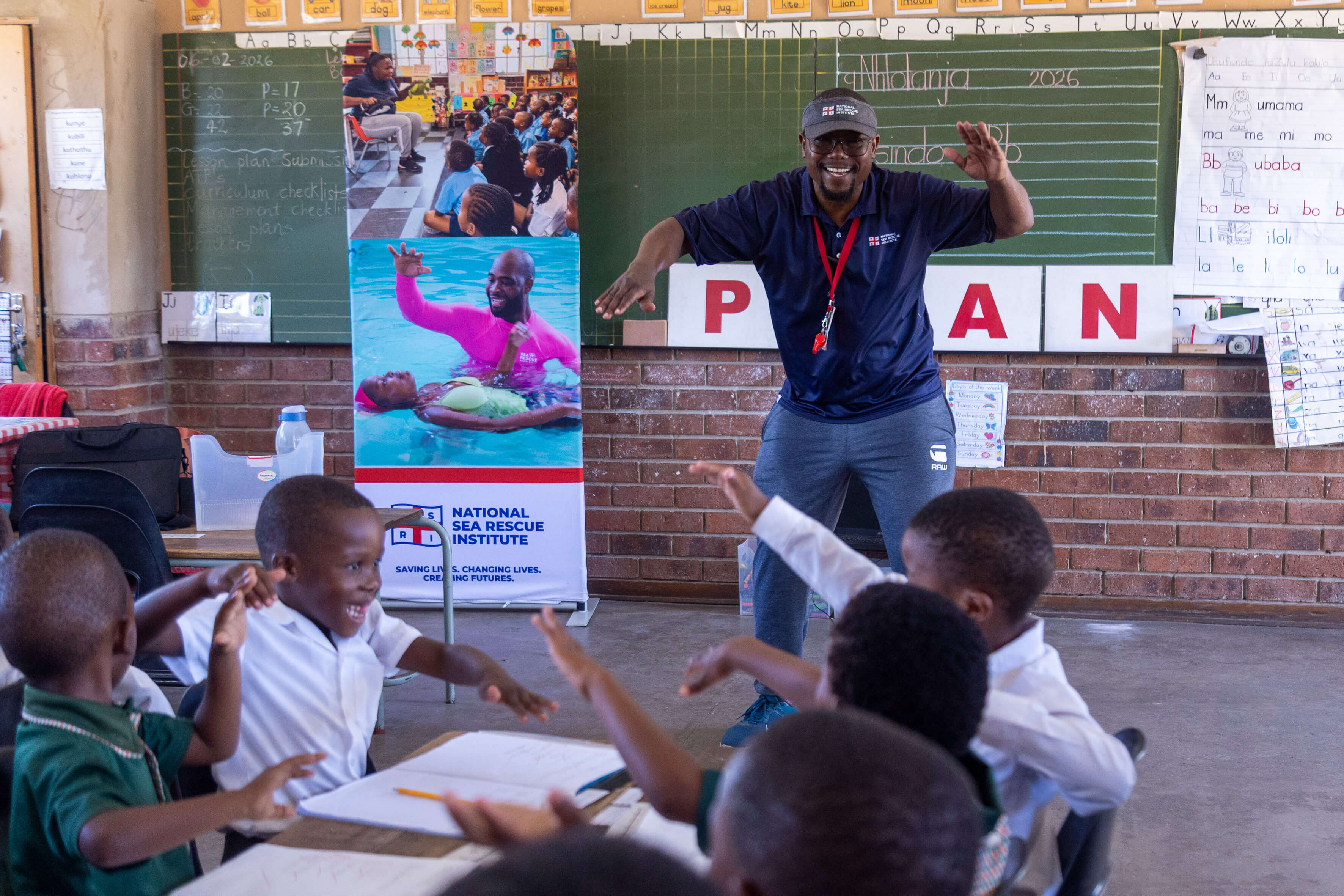 Water Safety Education classroom picture