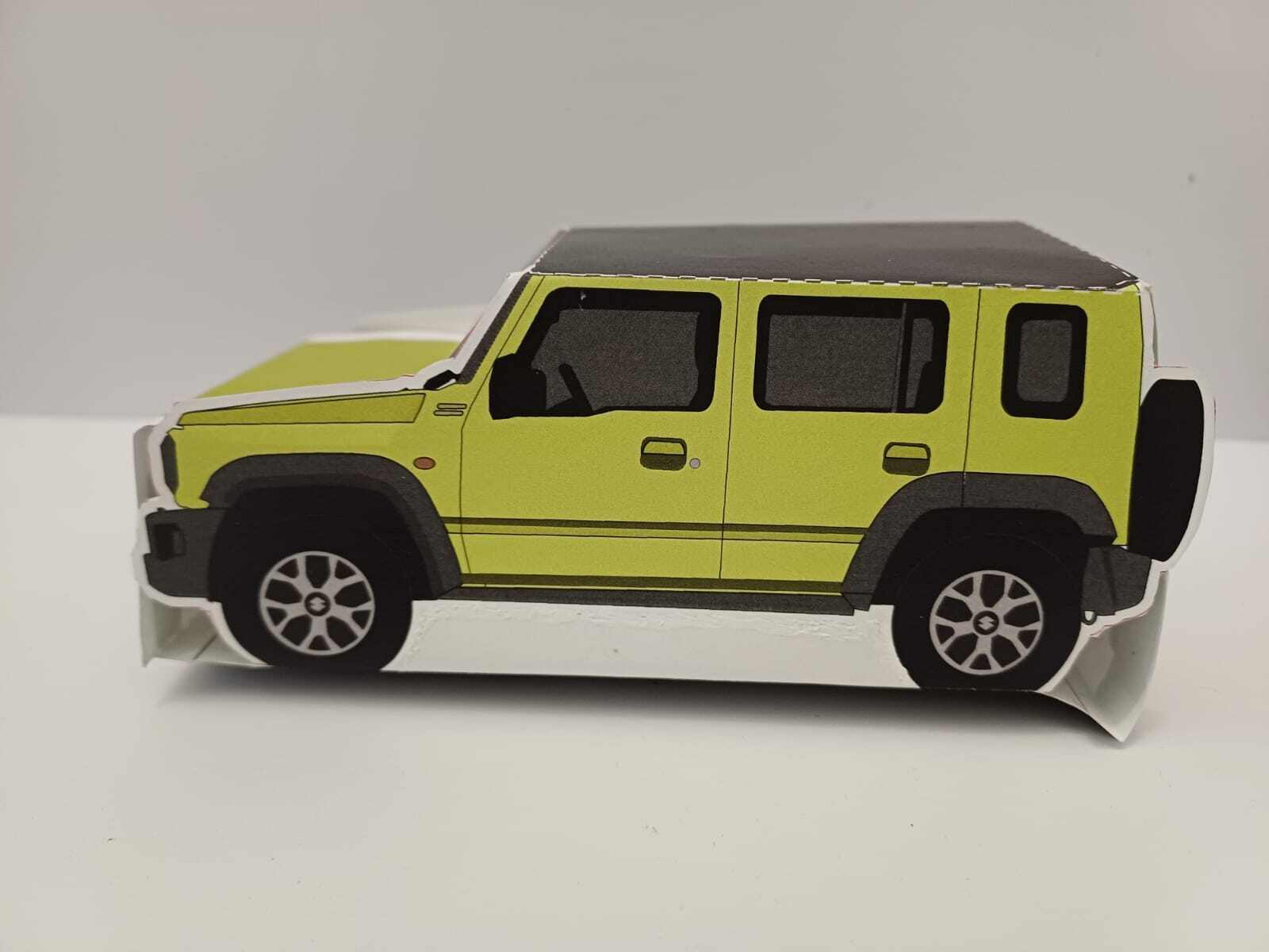 Jimny 5-door cutout card side view