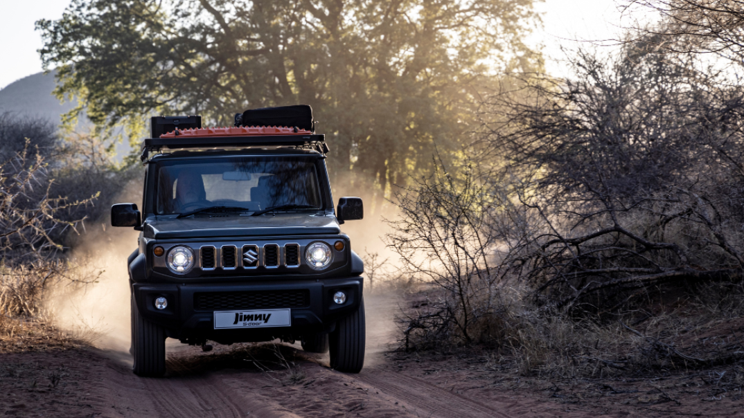 Mountains, city and sea, it’s yours to explore in the Jimny