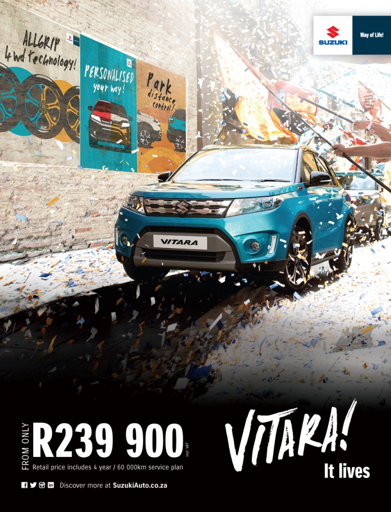 The new Vitara, personalised your way.