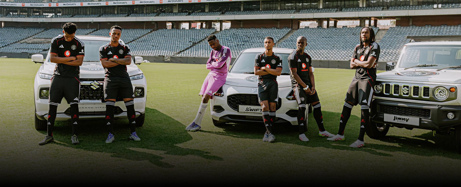 Suzuki joins forces with Orlando Pirates as official vehicle partner